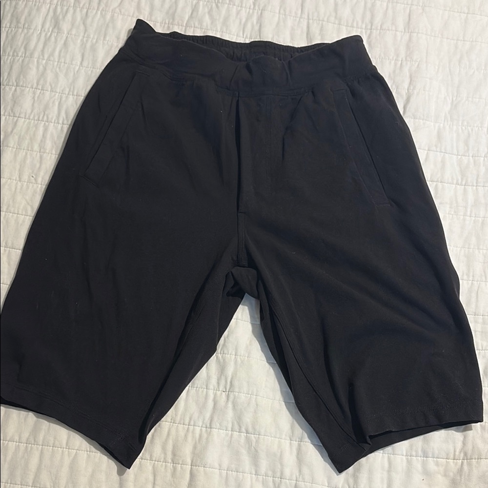 Men's Black Casual Shorts